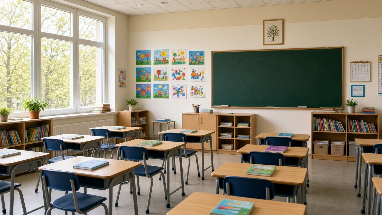 A classroom