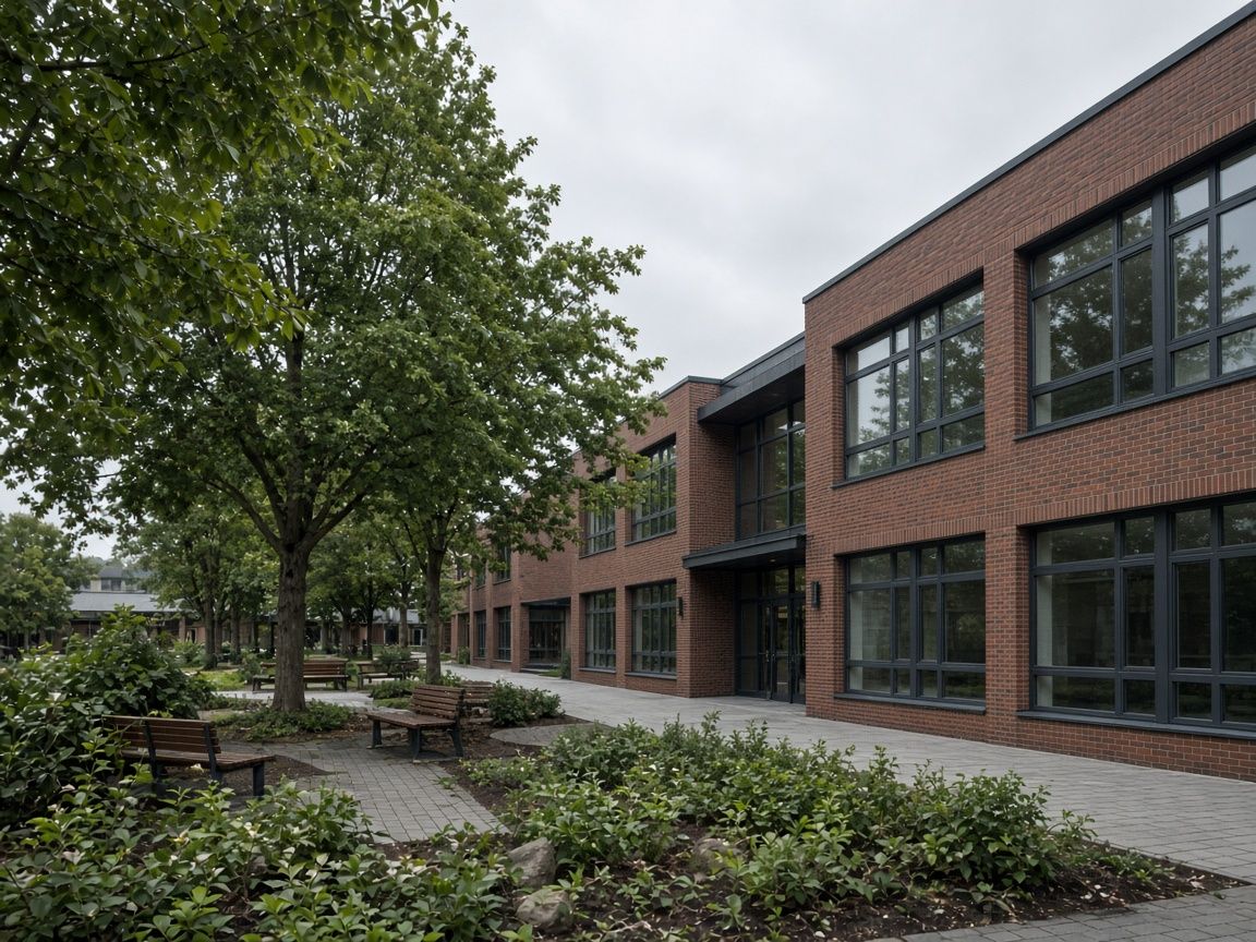 School courtyard